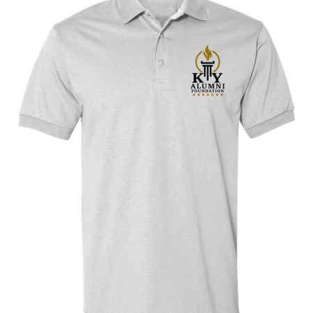 KY Foundation Embroidered Polo | White