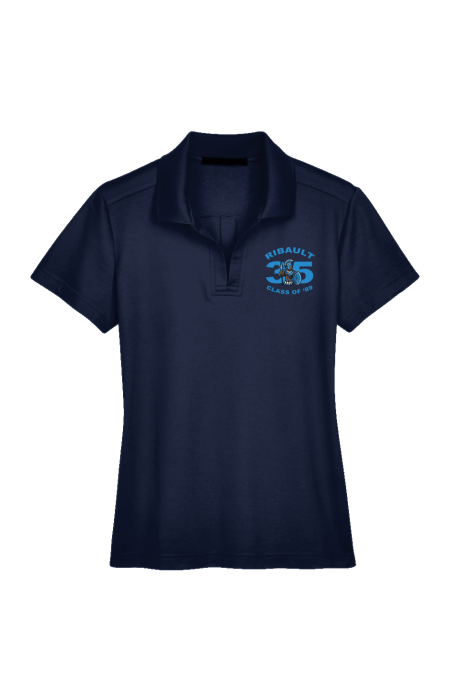 Women's Embroidered Polo | Navy