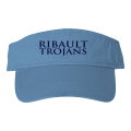 Ribault Trojans Visor | Baby Blue