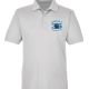 Men's Embroidered Sport Polo | White