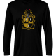 Performance Hooded Long Sleeve Tee | Crest | Black