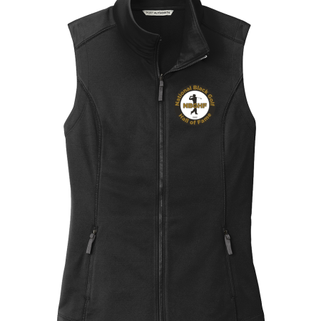 Women's Embroidered Smooth Fleece Vest