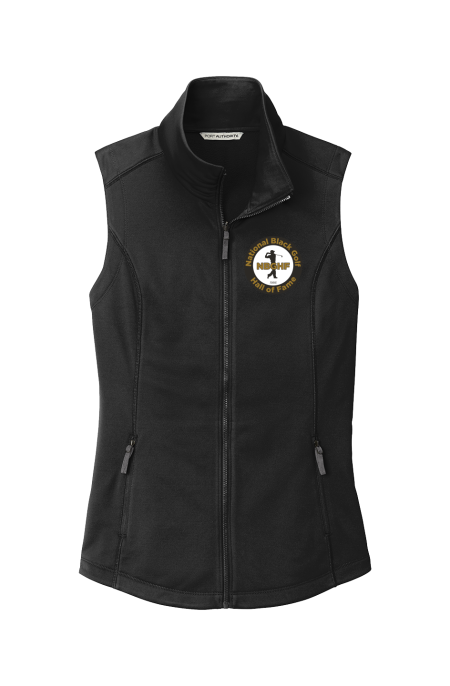 Women's Embroidered Smooth Fleece Vest